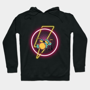 Neon Rock and Roll Hoodie